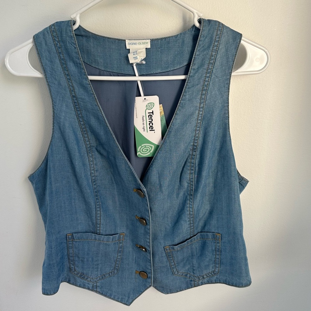 Sigrid Olsen Tencel Vest